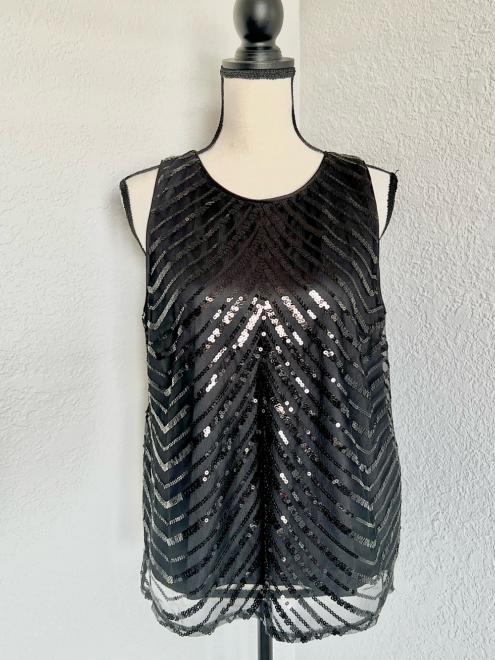 CeCe Sequined Tank Top